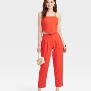 A New DAY linen NWT High Waisted Dress Pants  SZ 8